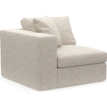 collin white left arm facing chair   