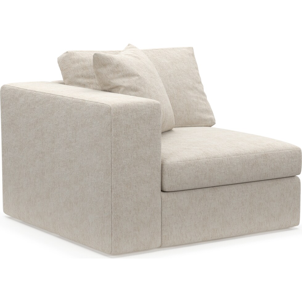 collin white left arm facing chair   