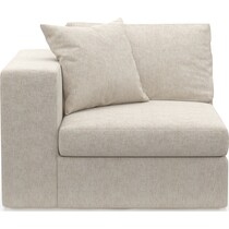 collin white left arm facing chair   