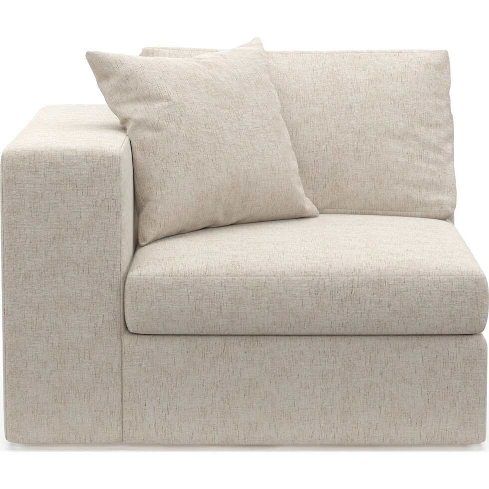 collin white left arm facing chair   