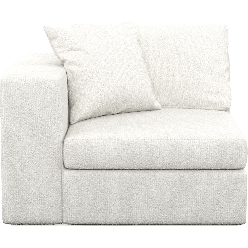 collin white left arm facing chair   