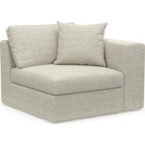 collin white right arm facing chair   