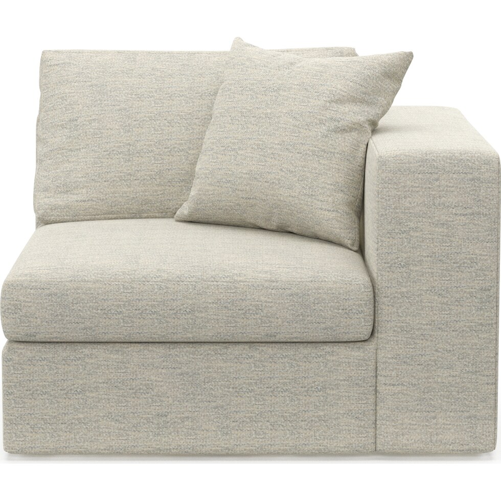 collin white right arm facing chair   