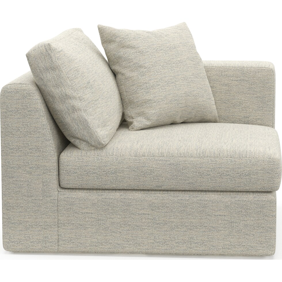 collin white right arm facing chair   