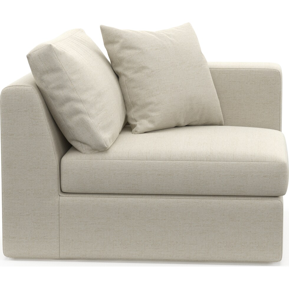 collin white right arm facing chair   