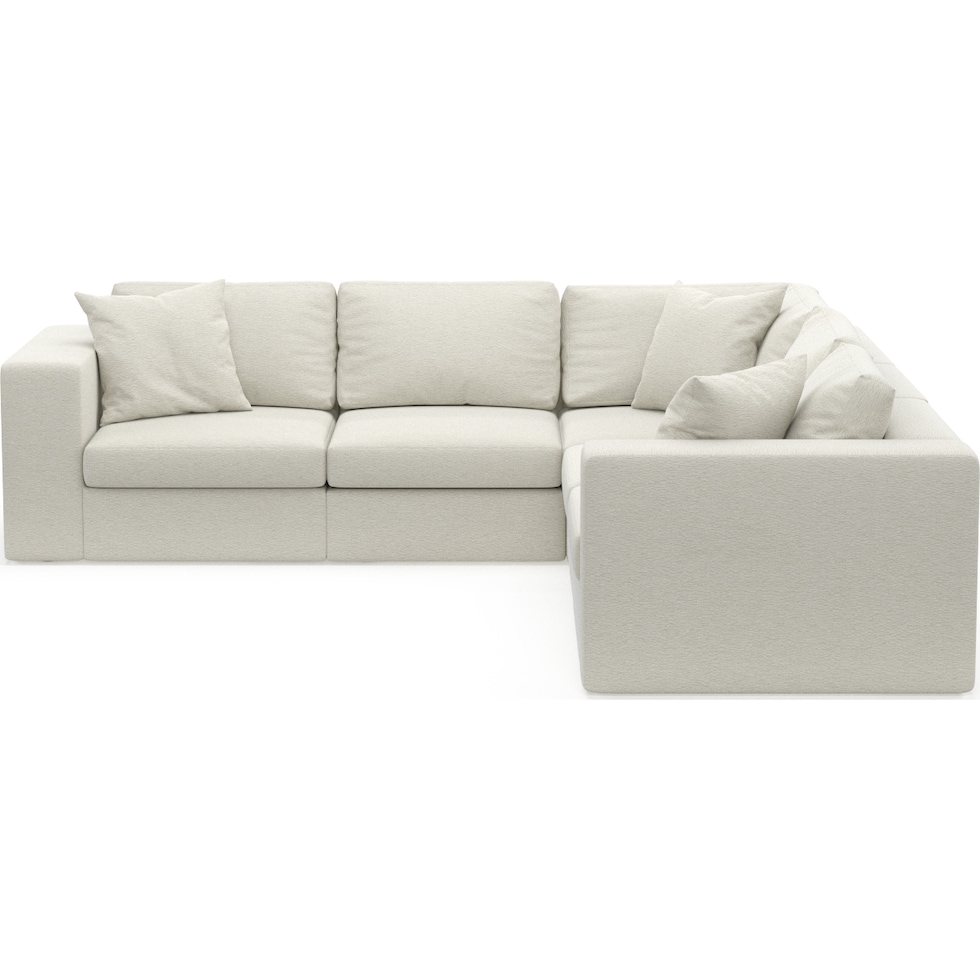 collin white sectional   