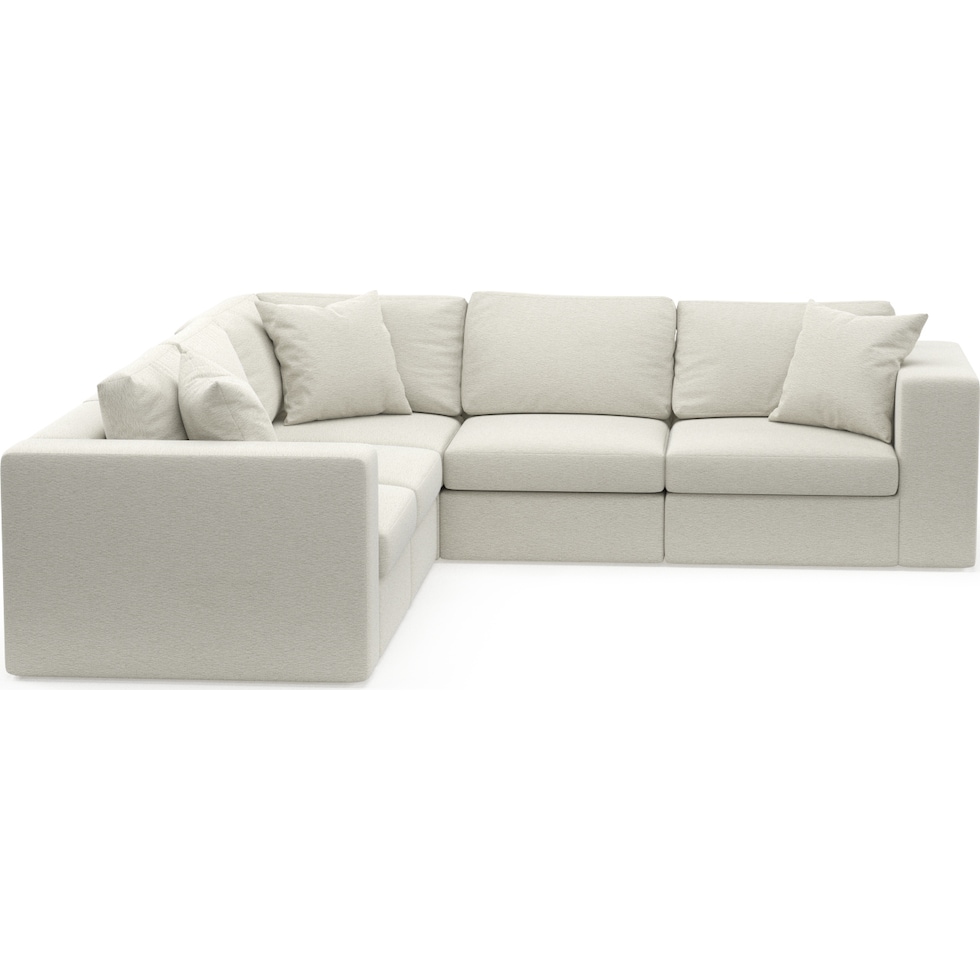 collin white sectional   