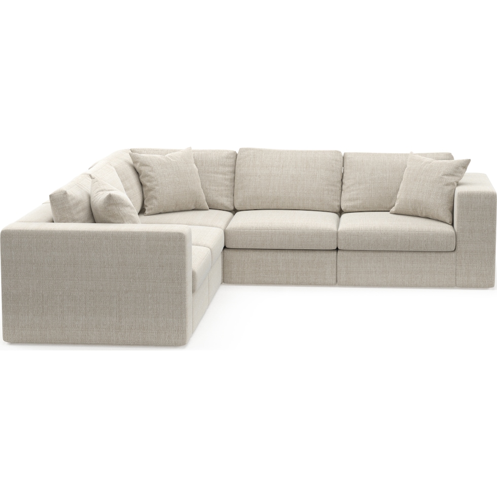 collin white sectional   