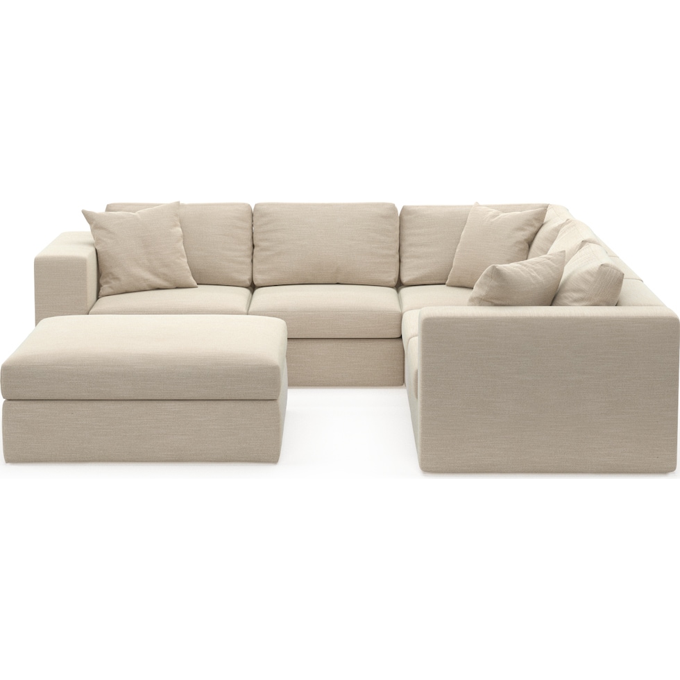 collin white sectional   