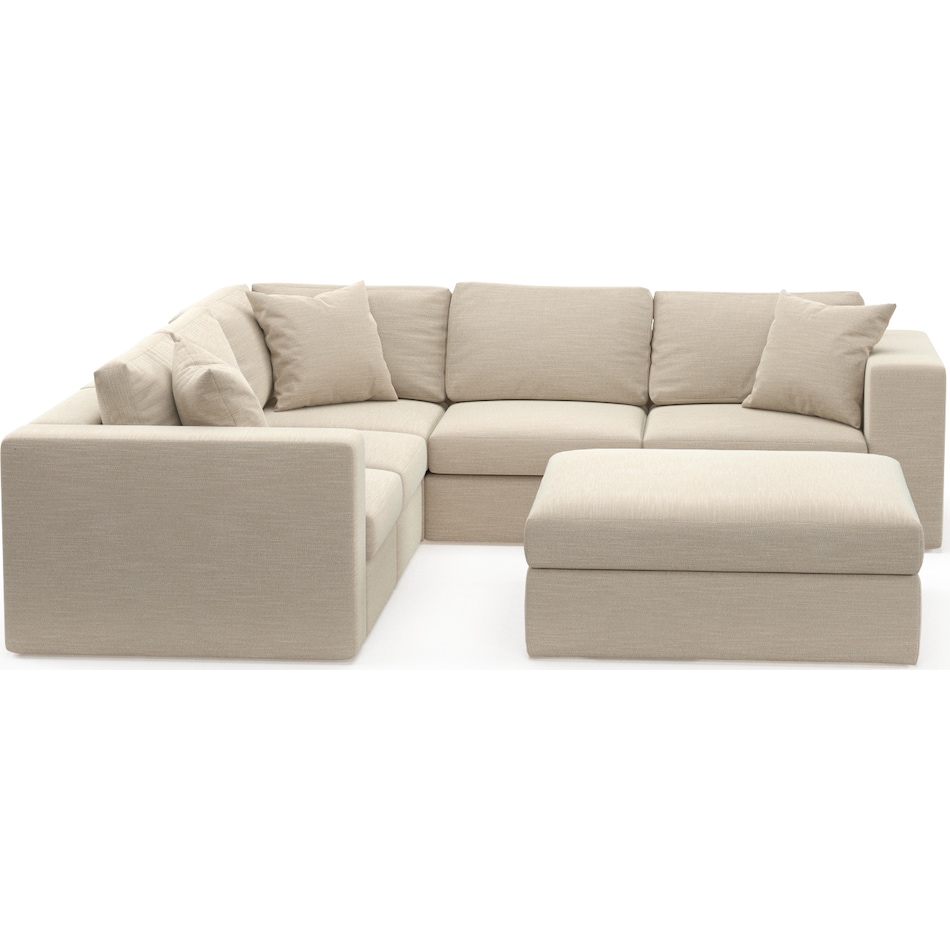 collin white sectional   