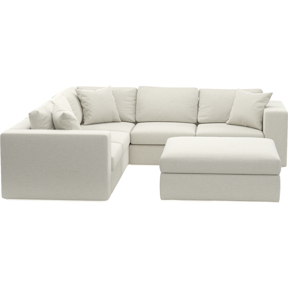 collin white sectional   