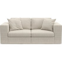collin white sofa   
