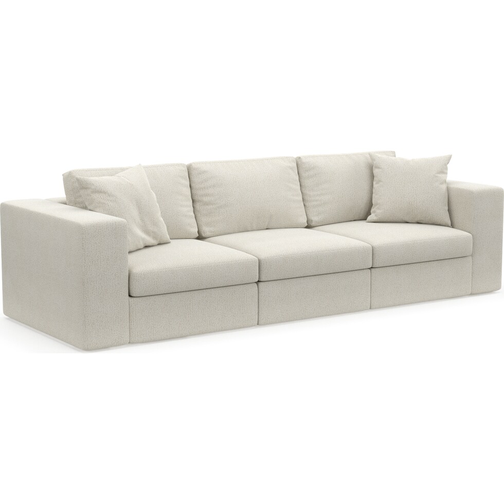 collin white sofa   