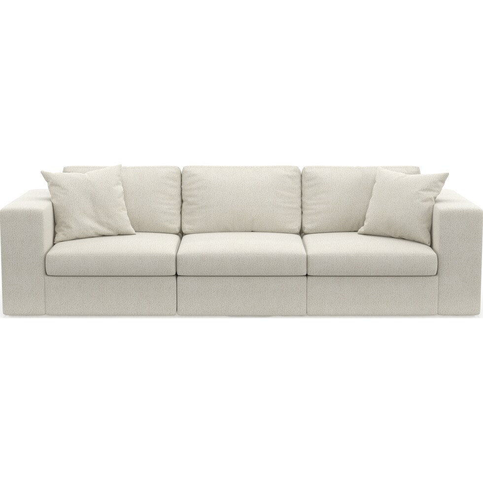 collin white sofa   