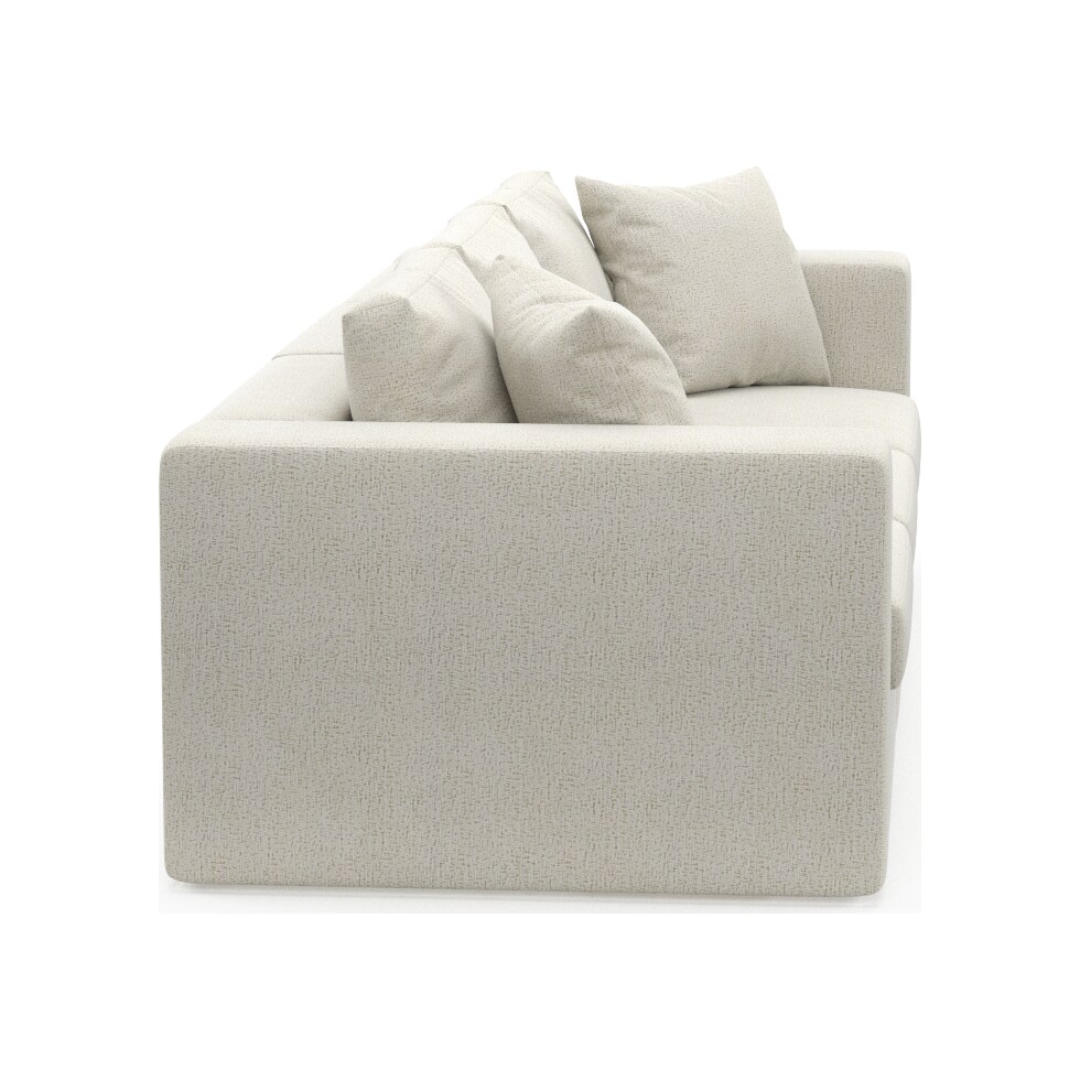 collin white sofa   