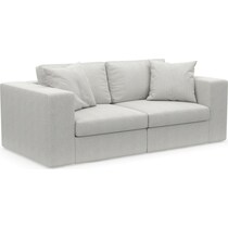 collin white sofa   