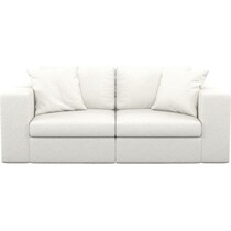 collin white sofa   