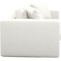 collin white sofa   