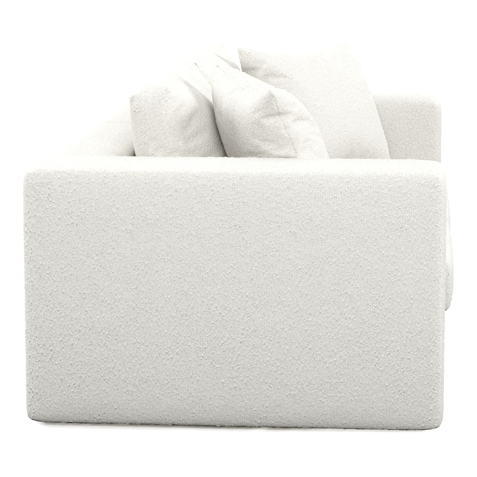 collin white sofa   