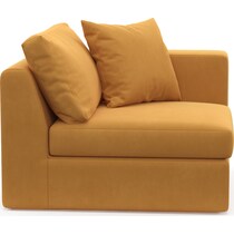 collin yellow right facing chair   