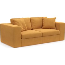 collin yellow sofa   
