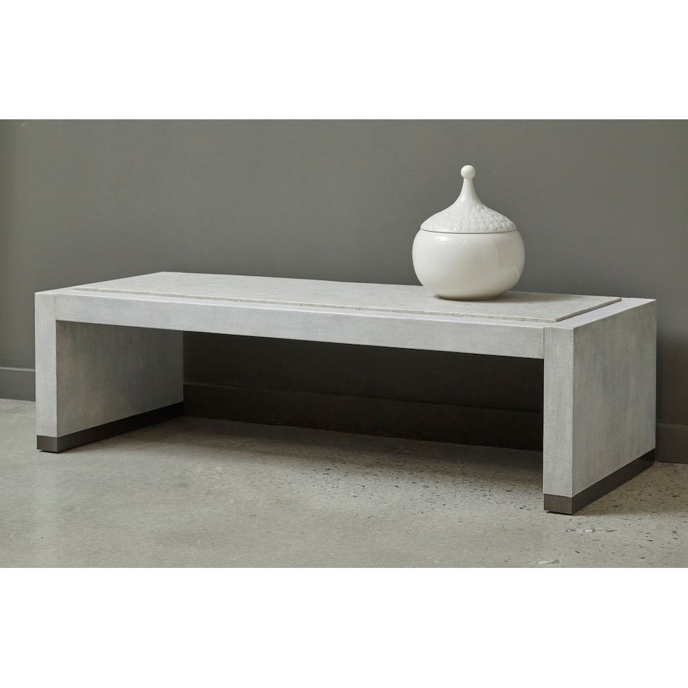 collymore gray coffee table   