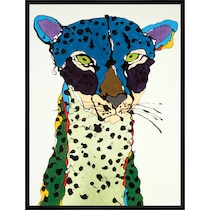 colorful cat multicolor wall art   