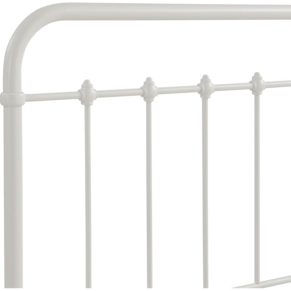 colson white twin bed   