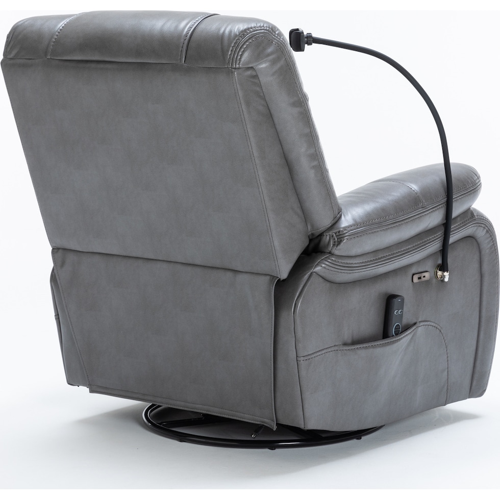 colton gray recliner   