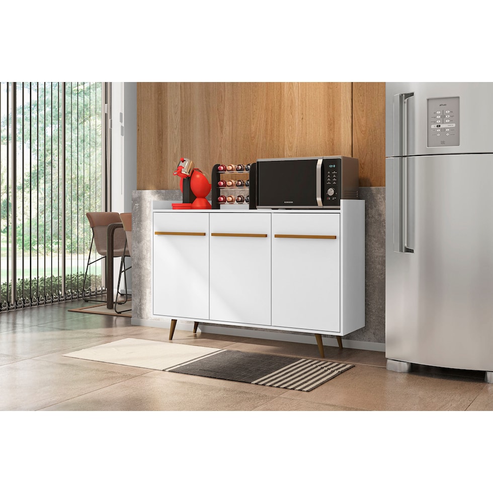 columbia white buffet   