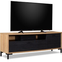 composad light brown tv stand   