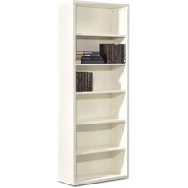 composad white bookcase   