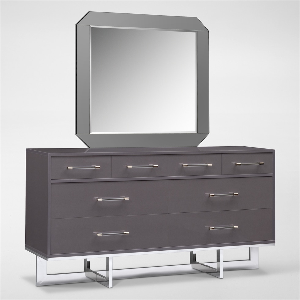concerto gray dresser and mirror web   