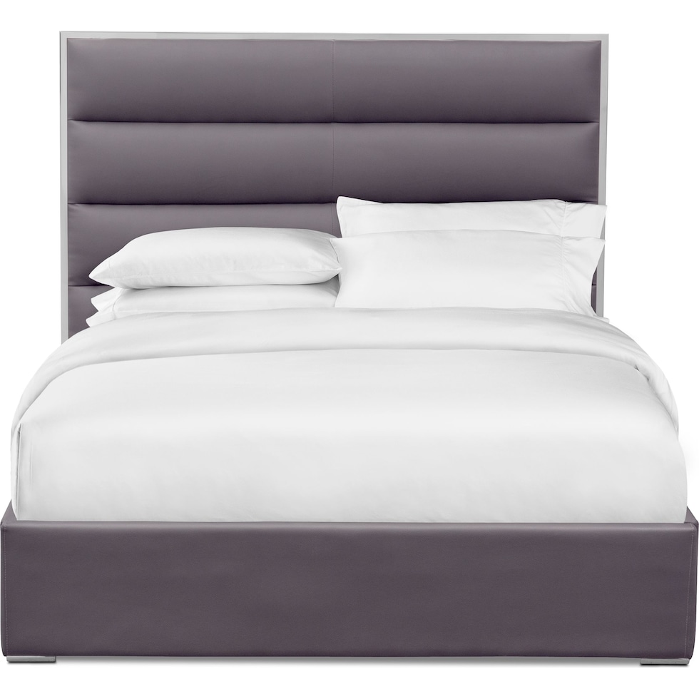 concerto gray king bed   