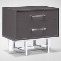 concerto gray nightstand   