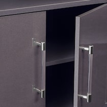 concerto gray pier cabinet   