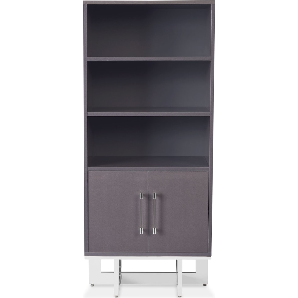 concerto gray pier cabinet   