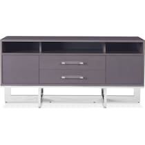concerto gray tv stand   