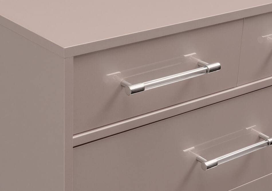 Concerto Dresser and Mirror American Signature Furniture