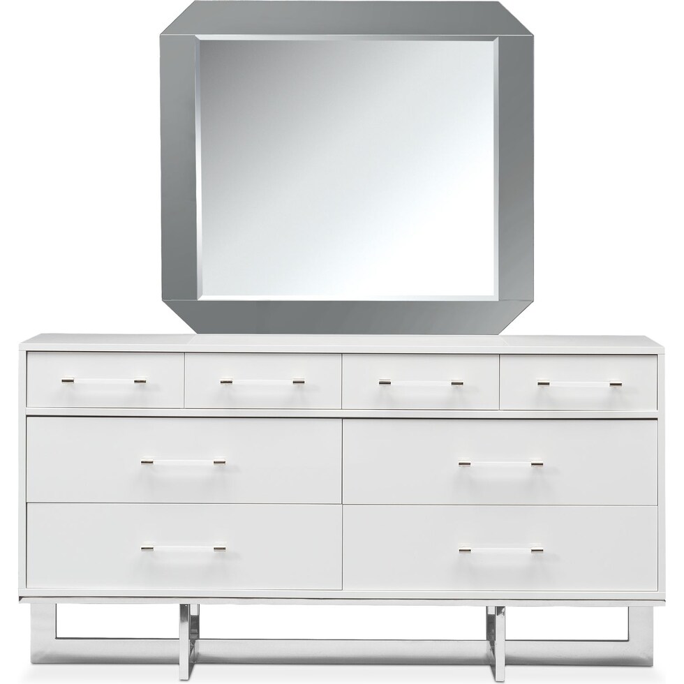 concerto white  pc king bedroom   