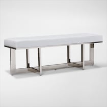 concerto white bench   