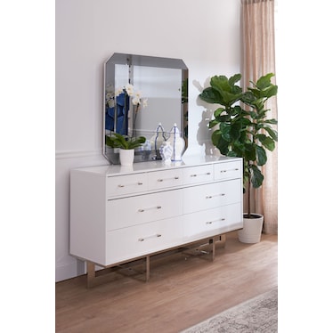 Concerto Dresser and Mirror