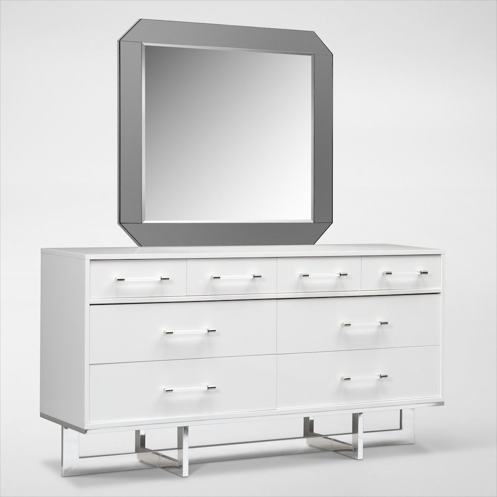 concerto white dresser and mirror web   