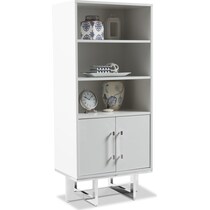 concerto white pier cabinet   
