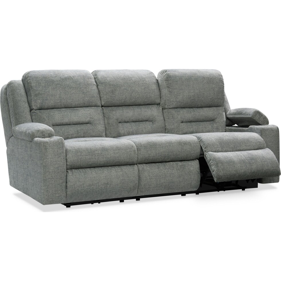 concourse gray sofa   
