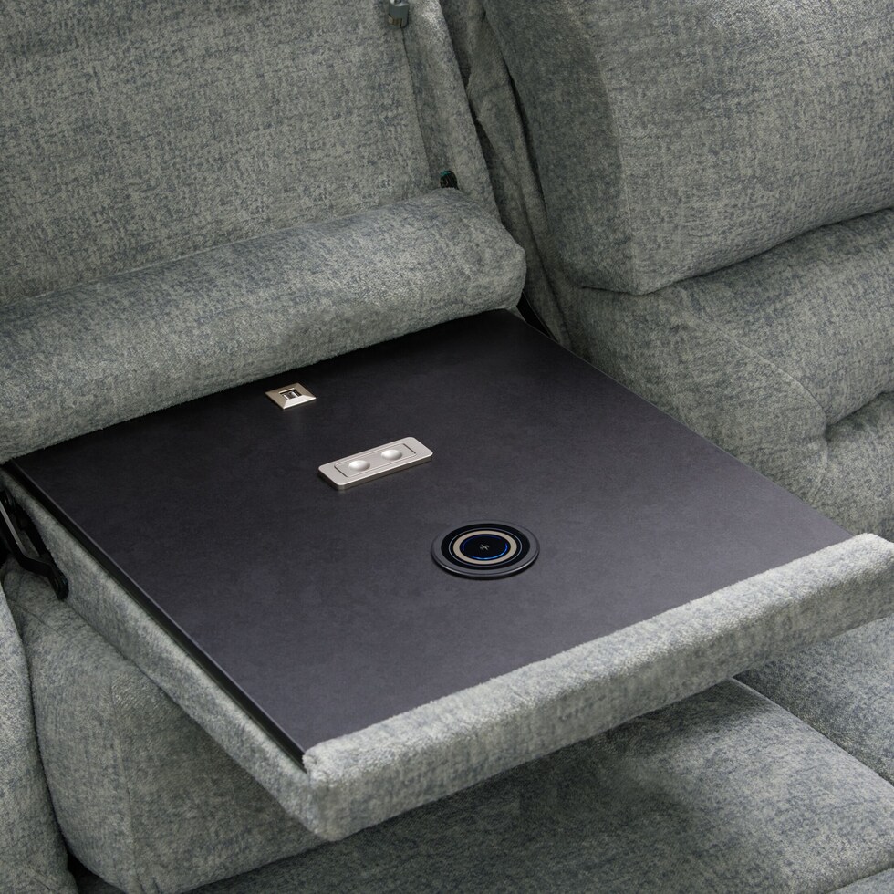 concourse gray sofa   