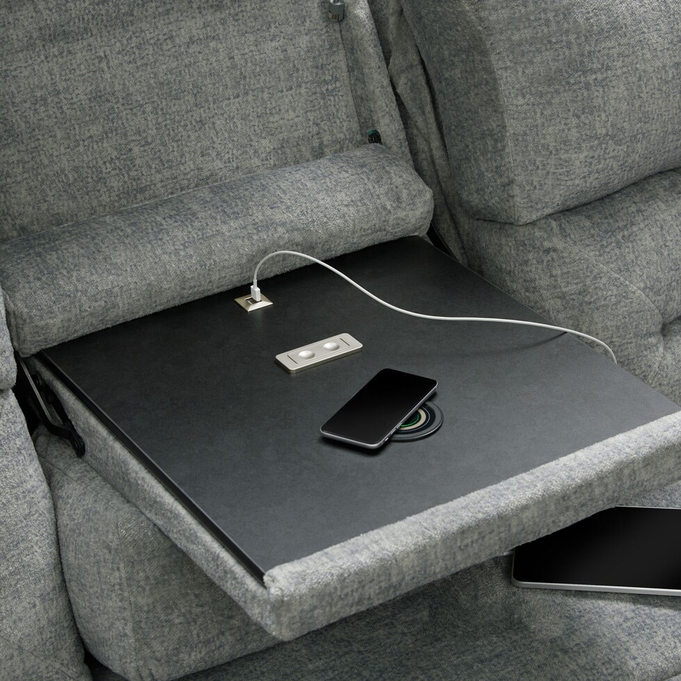 concourse gray sofa   