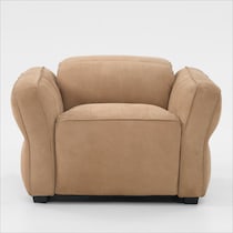 connor light brown recliner   