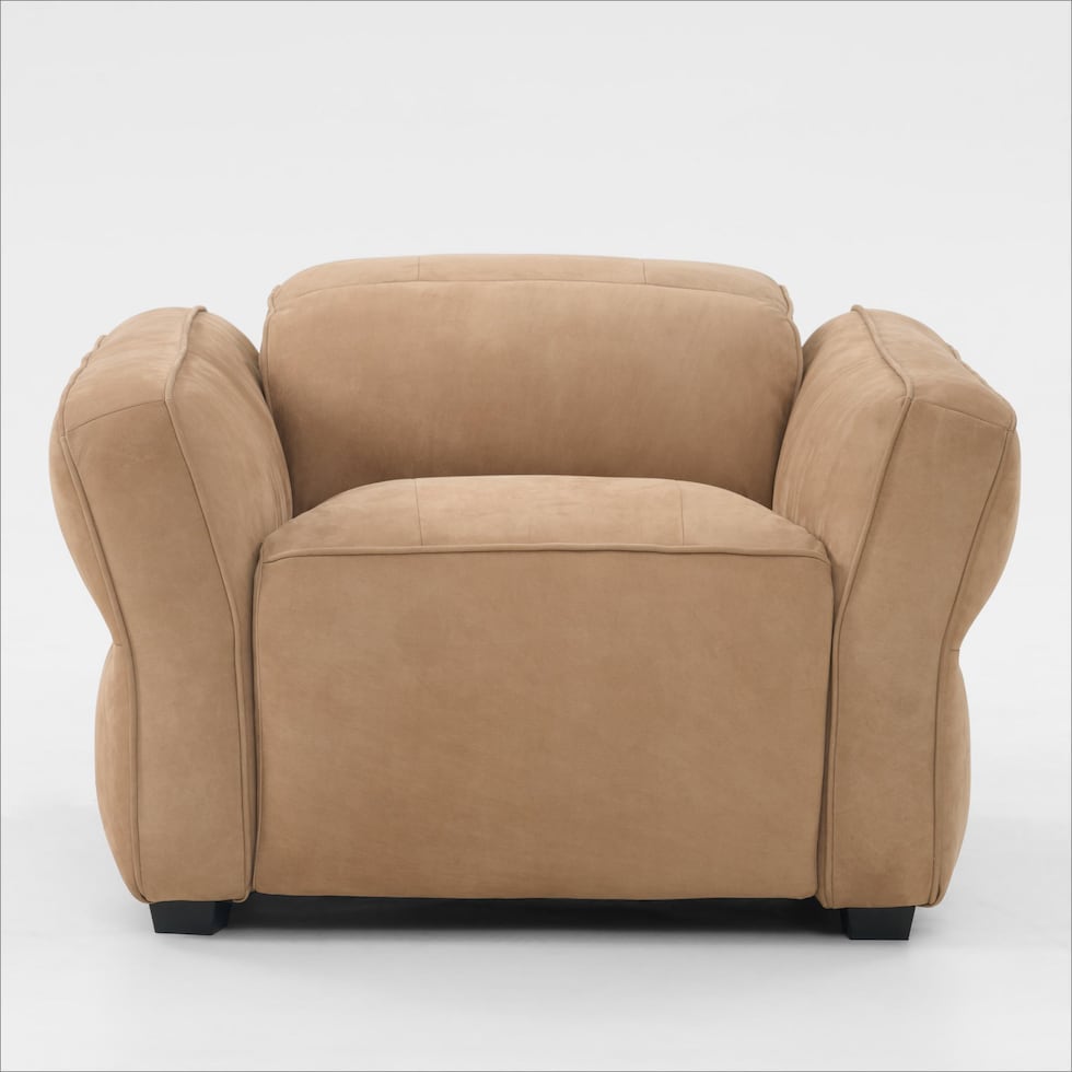 connor light brown recliner   