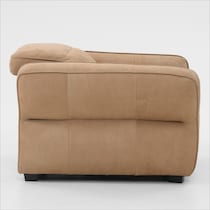 connor light brown recliner   